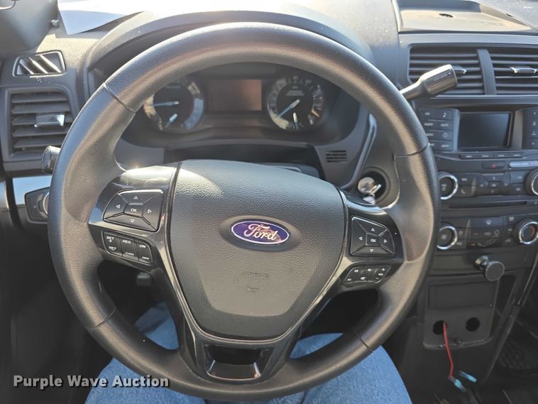 image for item FI0729 2018 Ford Explorer Police Interceptor SUV