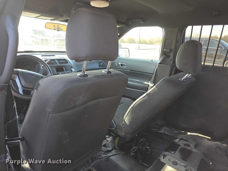 image for item FI0729 2018 Ford Explorer Police Interceptor SUV