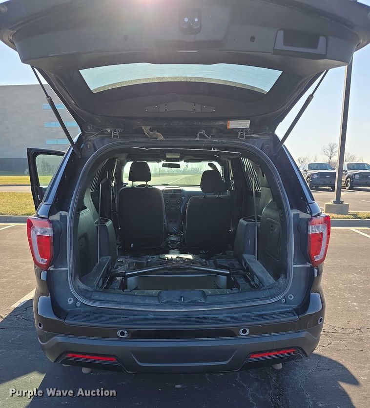 image for item FI0729 2018 Ford Explorer Police Interceptor SUV