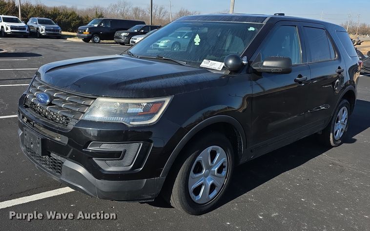 image for item FI0730 2017 Ford Explorer Police Interceptor SUV