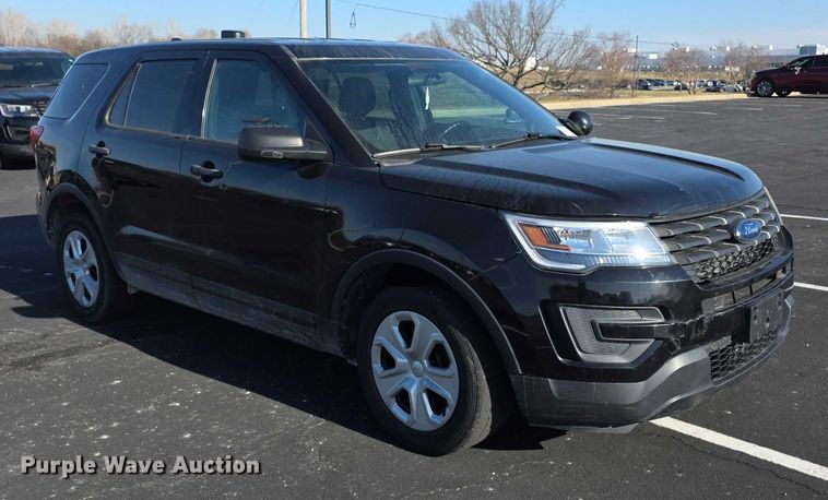 image for item FI0730 2017 Ford Explorer Police Interceptor SUV