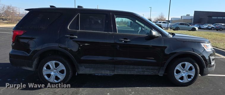 image for item FI0730 2017 Ford Explorer Police Interceptor SUV