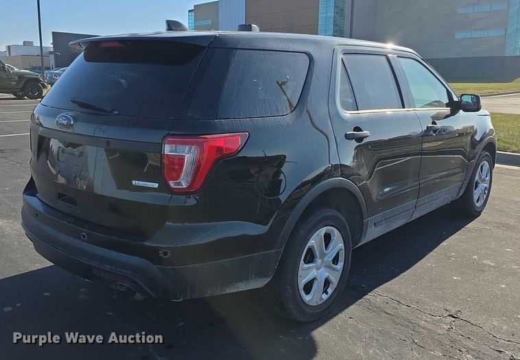 image for item FI0730 2017 Ford Explorer Police Interceptor SUV