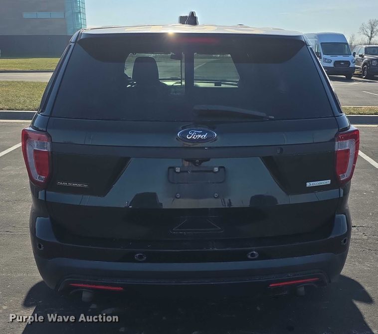 image for item FI0730 2017 Ford Explorer Police Interceptor SUV