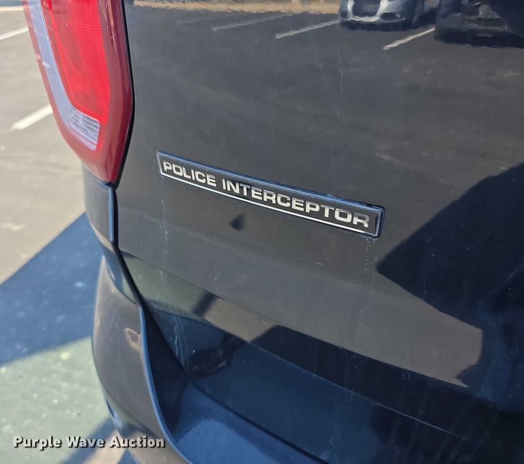 image for item FI0730 2017 Ford Explorer Police Interceptor SUV