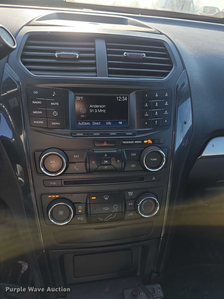 image for item FI0730 2017 Ford Explorer Police Interceptor SUV