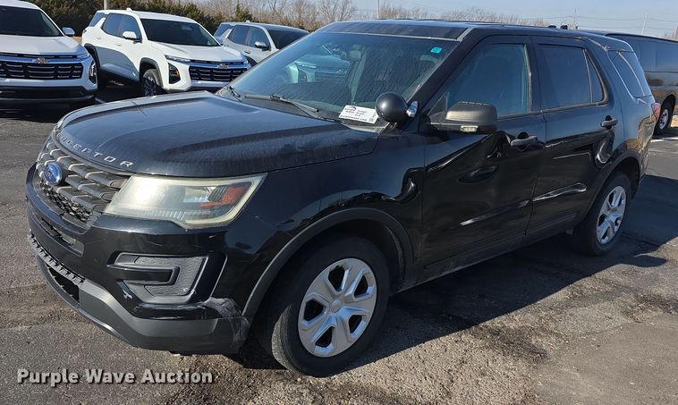 image for item FI0733 2016 Ford Explorer Police Interceptor SUV