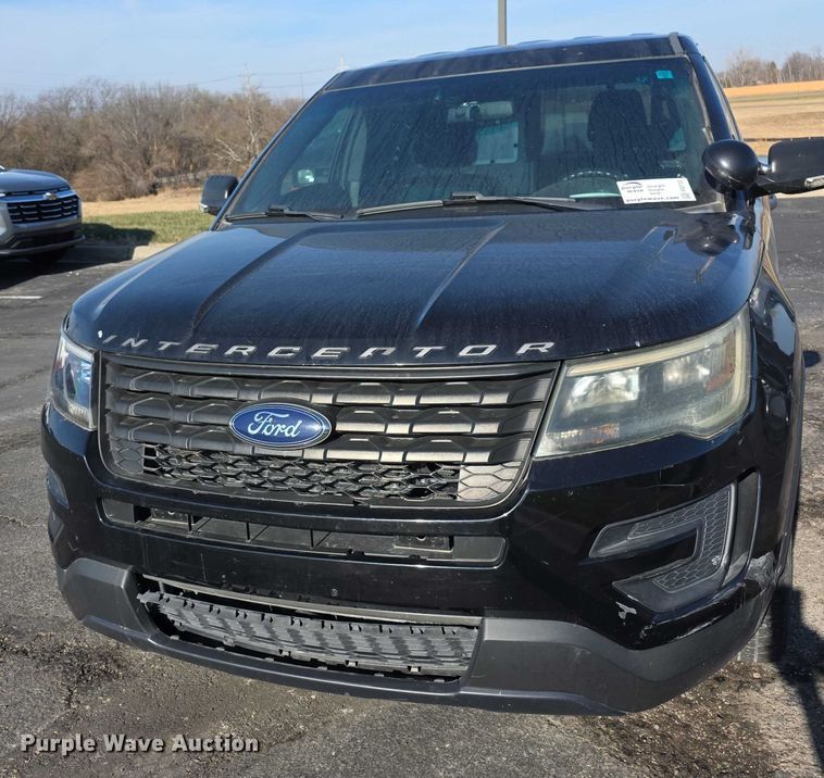 image for item FI0733 2016 Ford Explorer Police Interceptor SUV