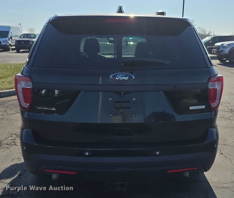 image for item FI0733 2016 Ford Explorer Police Interceptor SUV