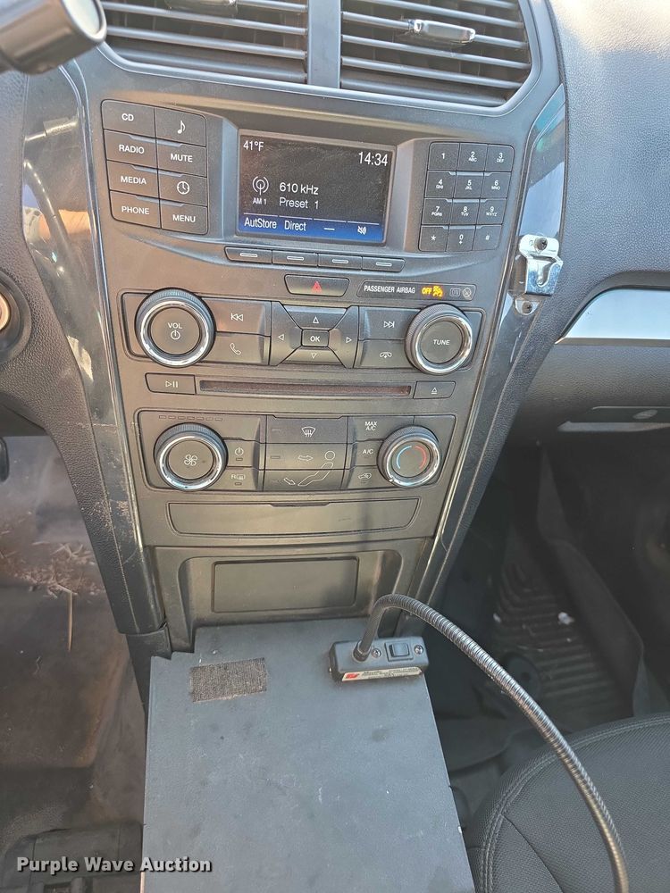 image for item FI0733 2016 Ford Explorer Police Interceptor SUV