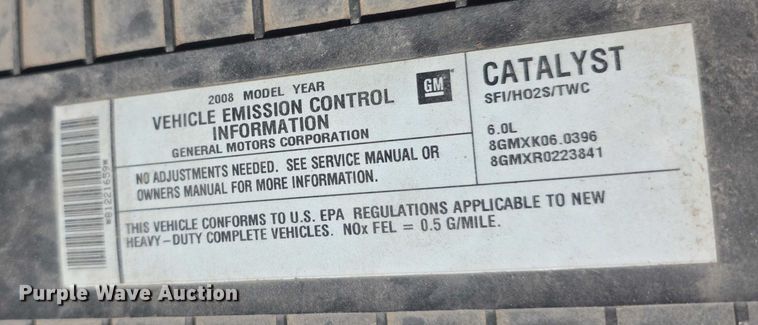 image for item FI0734 2008 Chevrolet Express prisoner transport van