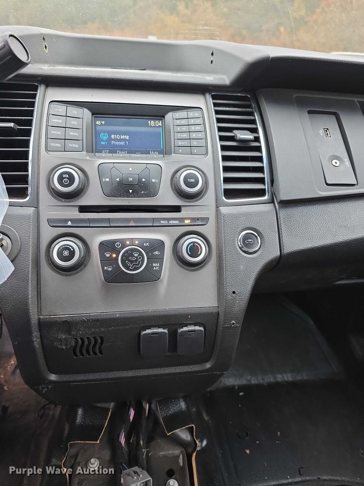 image for item FK0658 2015 Ford Taurus Police Interceptor 