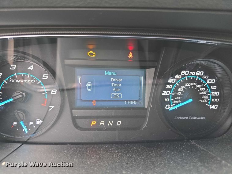 image for item FK0659 2013 Ford Taurus Police Interceptor 