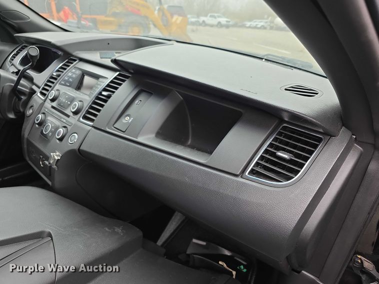 image for item FK0659 2013 Ford Taurus Police Interceptor 