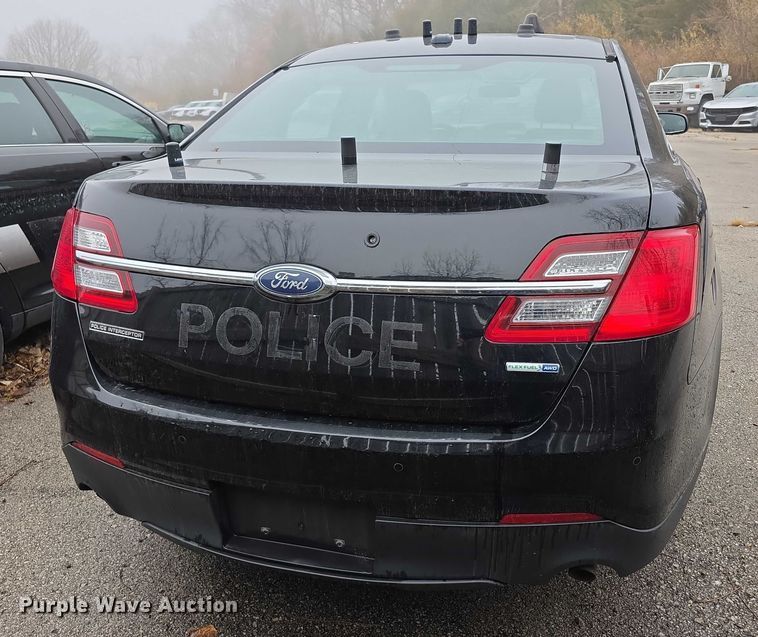 image for item FK0660 2018 Ford Taurus Police Interceptor 