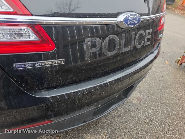 image for item FK0660 2018 Ford Taurus Police Interceptor 