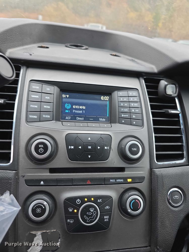 image for item FK0660 2018 Ford Taurus Police Interceptor 