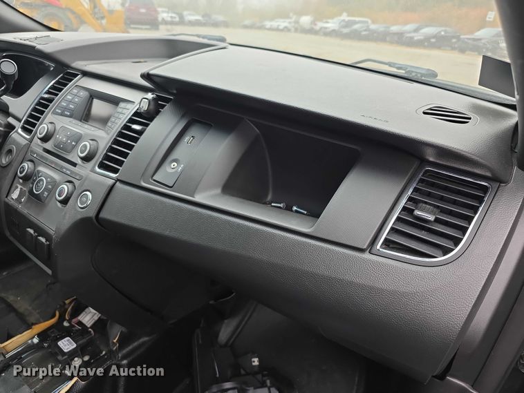 image for item FK0660 2018 Ford Taurus Police Interceptor 