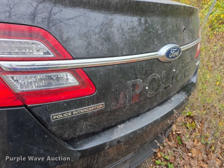 image for item FK0661 2013 Ford Taurus Police Interceptor 