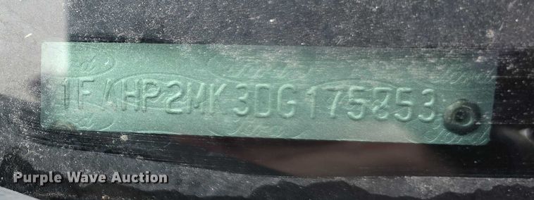 image for item FK0661 2013 Ford Taurus Police Interceptor 