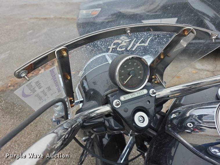 image for item FK0663 2013 Harley Davidson Police Road King motorcycle