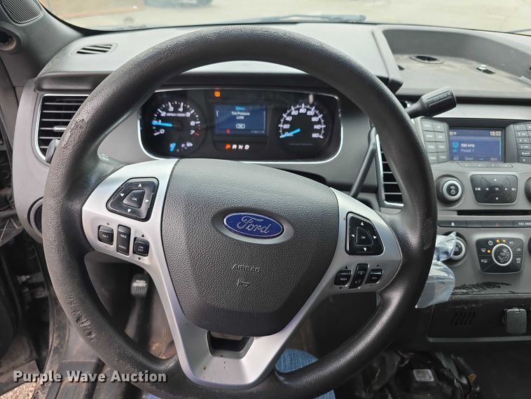 image for item FK0665 2017 Ford Taurus Police Interceptor 