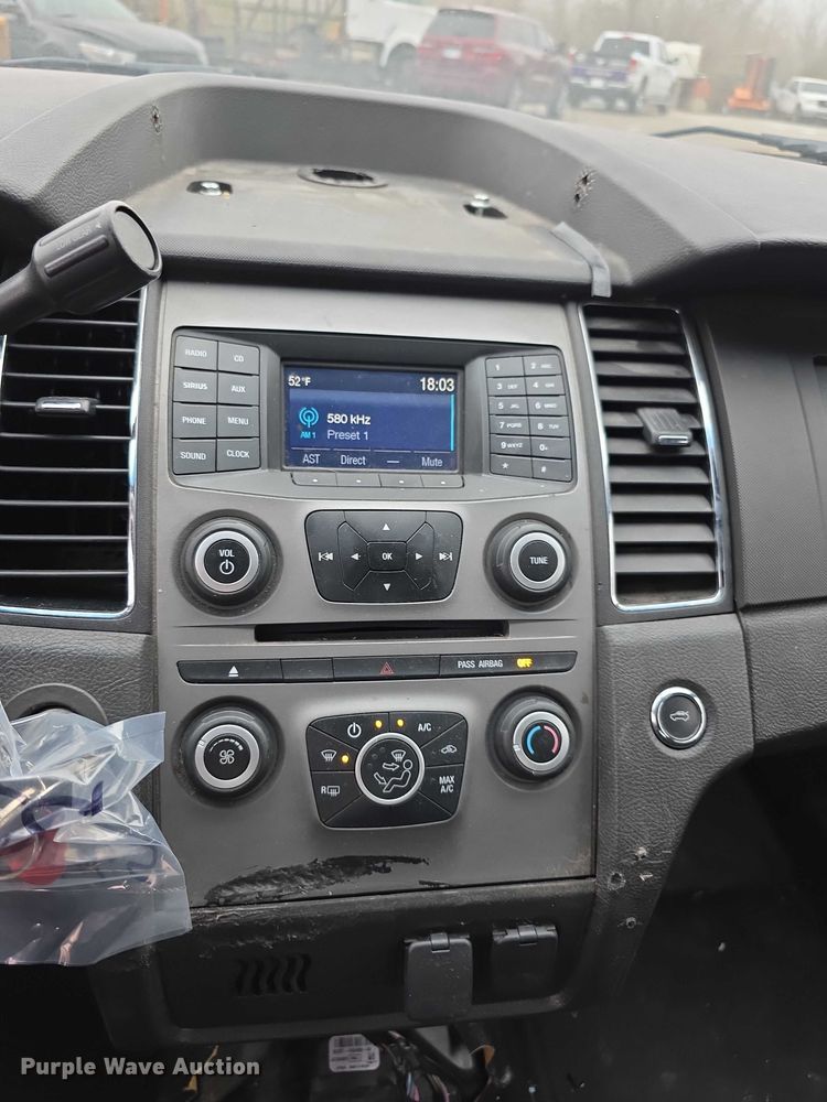 image for item FK0665 2017 Ford Taurus Police Interceptor 