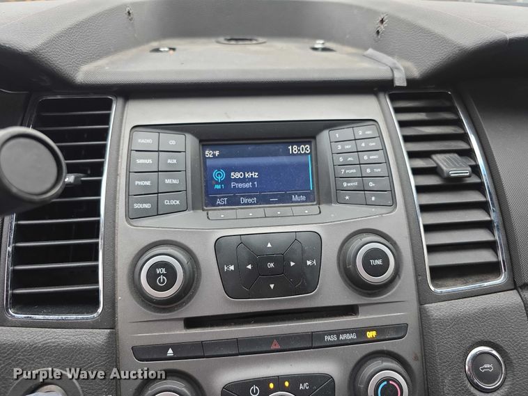 image for item FK0665 2017 Ford Taurus Police Interceptor 