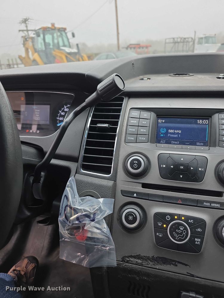 image for item FK0665 2017 Ford Taurus Police Interceptor 