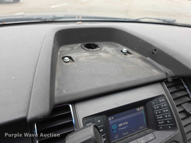 image for item FK0665 2017 Ford Taurus Police Interceptor 