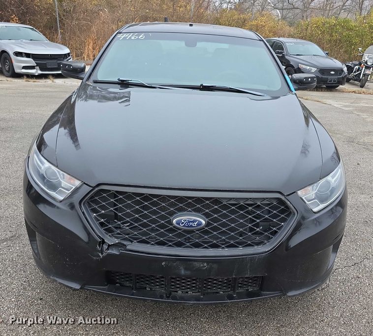 image for item FK0666 2018 Ford Taurus Police Interceptor 