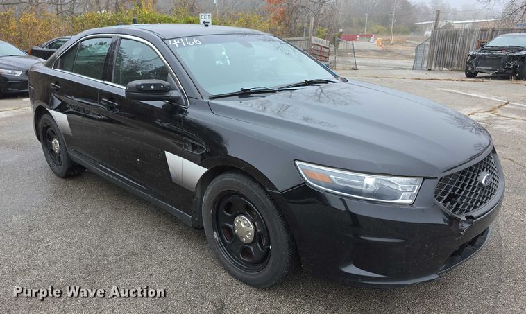 image for item FK0666 2018 Ford Taurus Police Interceptor 
