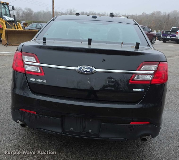 image for item FK0666 2018 Ford Taurus Police Interceptor 