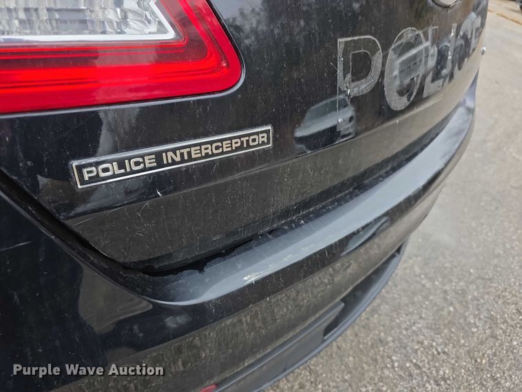 image for item FK0666 2018 Ford Taurus Police Interceptor 