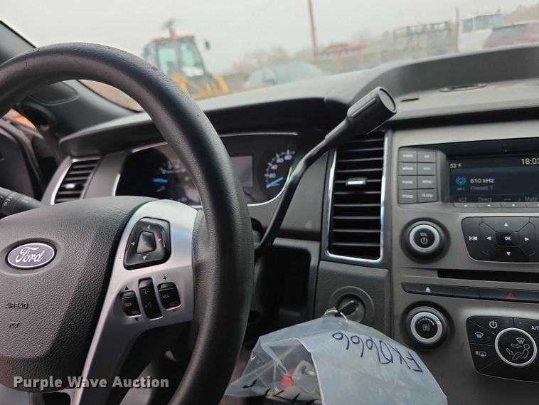 image for item FK0666 2018 Ford Taurus Police Interceptor 