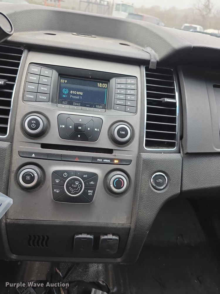 image for item FK0666 2018 Ford Taurus Police Interceptor 