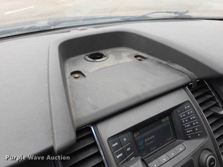 image for item FK0666 2018 Ford Taurus Police Interceptor 