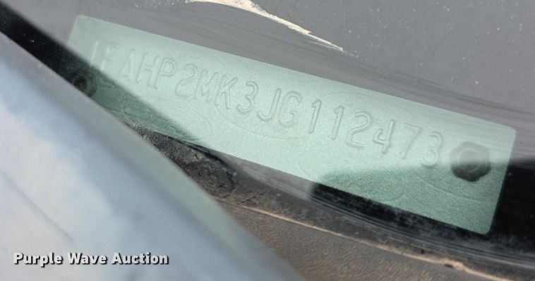 image for item FK0666 2018 Ford Taurus Police Interceptor 