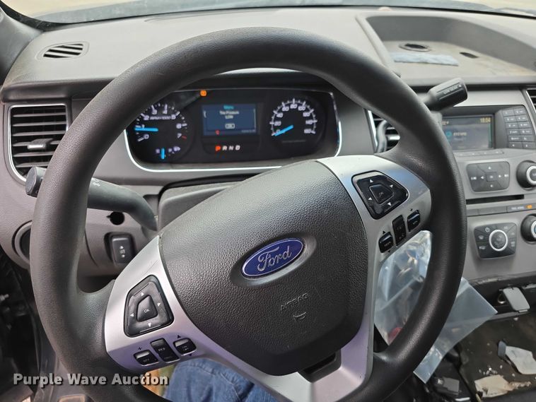 image for item FK0668 2015 Ford Taurus Police Interceptor 