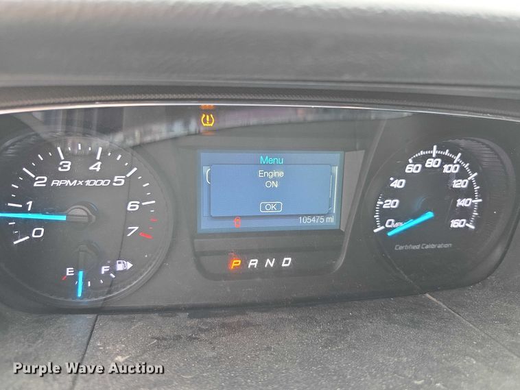 image for item FK0668 2015 Ford Taurus Police Interceptor 