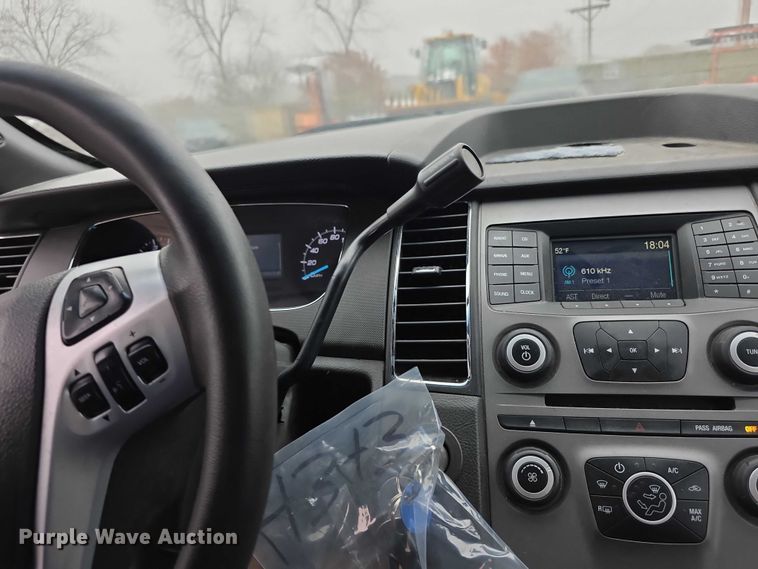 image for item FK0668 2015 Ford Taurus Police Interceptor 