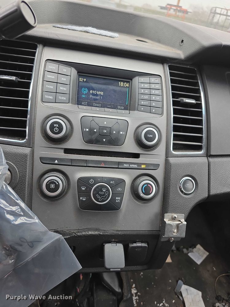 image for item FK0668 2015 Ford Taurus Police Interceptor 