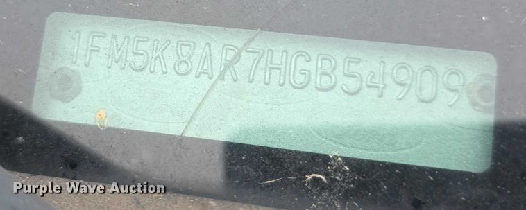 image for item FK0670 2017 Ford Explorer Police Interceptor SUV