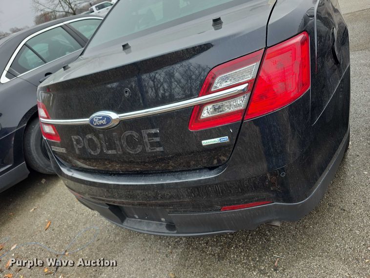 image for item FK0672 2018 Ford Taurus Police Interceptor 
