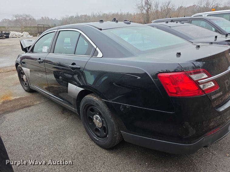 image for item FK0672 2018 Ford Taurus Police Interceptor 