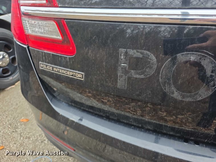 image for item FK0672 2018 Ford Taurus Police Interceptor 