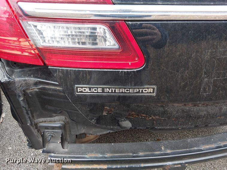 image for item FK0673 2015 Ford Taurus Police Interceptor 