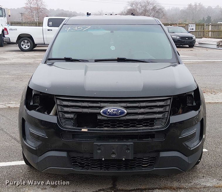 image for item FK0674 2017 Ford Explorer Police Interceptor SUV
