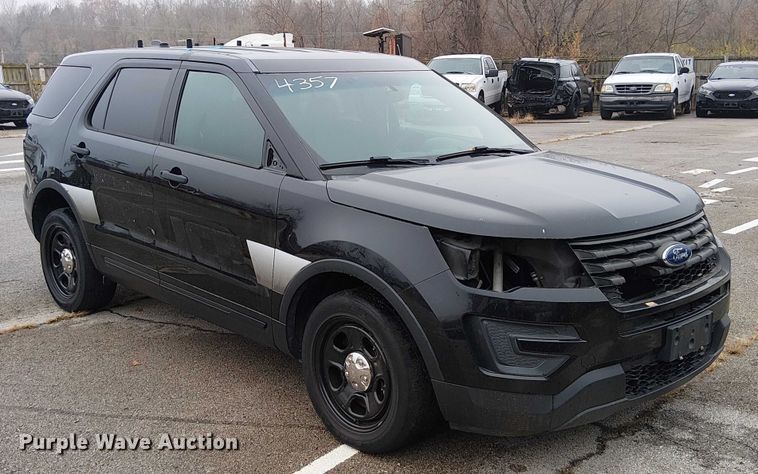 image for item FK0674 2017 Ford Explorer Police Interceptor SUV