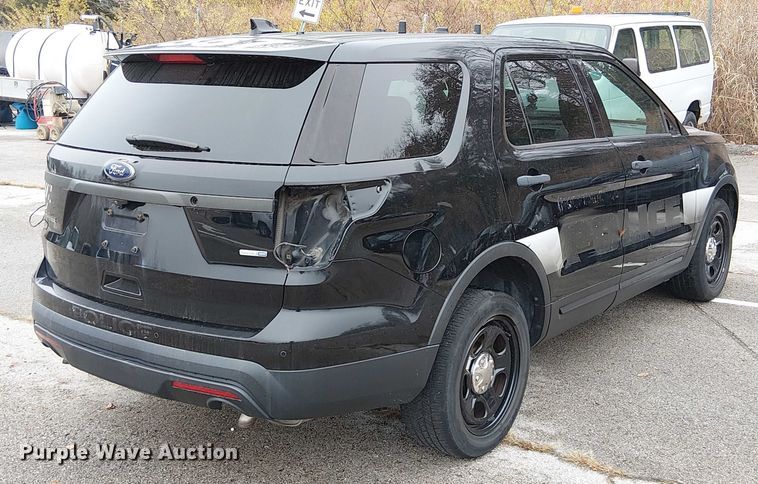 image for item FK0674 2017 Ford Explorer Police Interceptor SUV